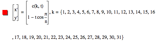 vector(prime(x),prime(y))=vector(function(c,k,t),1-(t*cos(pi/n))),k=set(1,2,3,4,5,6,7,8,9,10,11,12,13,14,15,16,17,18,19,20,21,22,23,24,25,26,27,28,29,30,31)