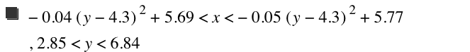 -(0.04*[y-4.3]^2)+5.69<x<-(0.05*[y-4.3]^2)+5.77,2.85<y<6.84